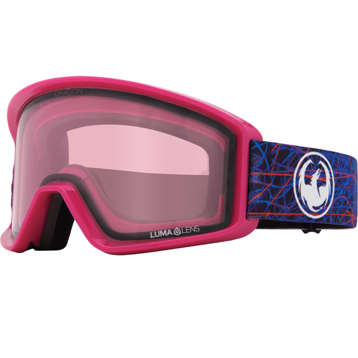 Dragon DXT OTG in Scribble + Lumalens Light Rose