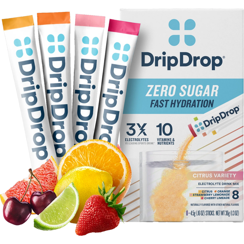Zero Sugar Electrolyte Drink Mix (8 Servings), Featured Image
