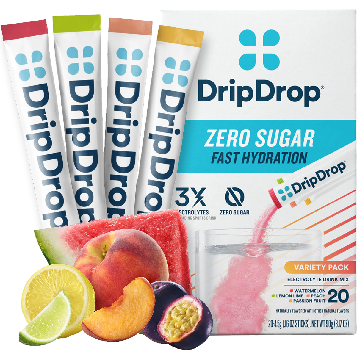 Zero Sugar Electrolyte Drink Mix (20 Servings) alternate view