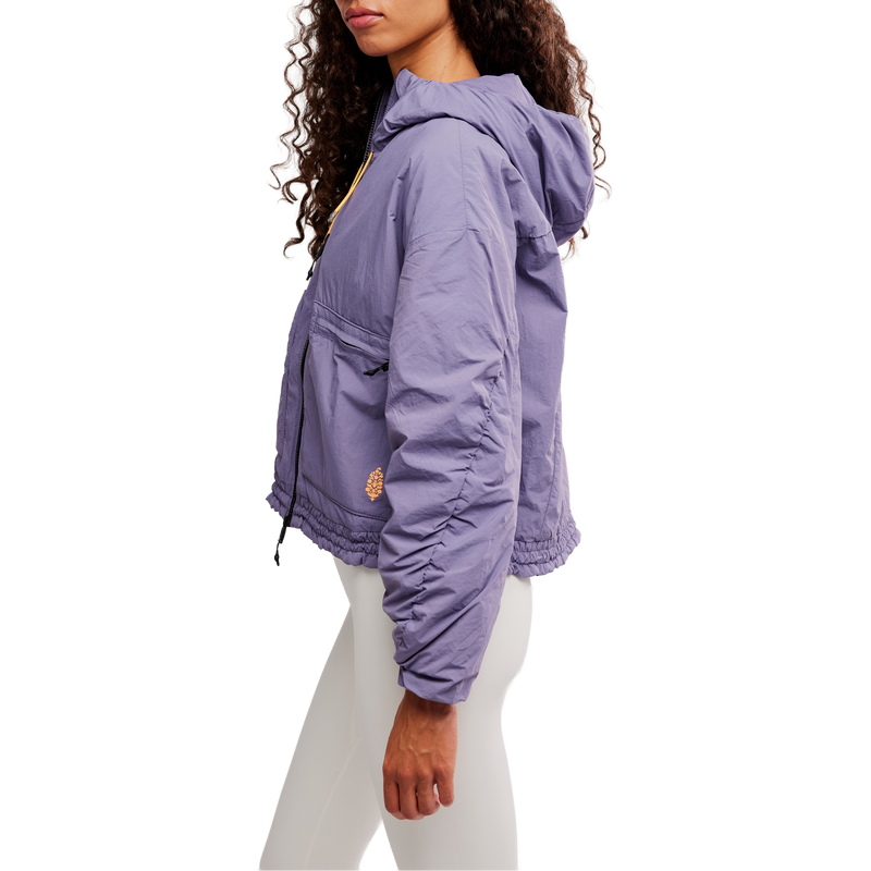Women's Cloud Cover Systems Liner Jacket, Free People Women's Cloud Cover Systems Liner Jacket in 0472-Graphite left