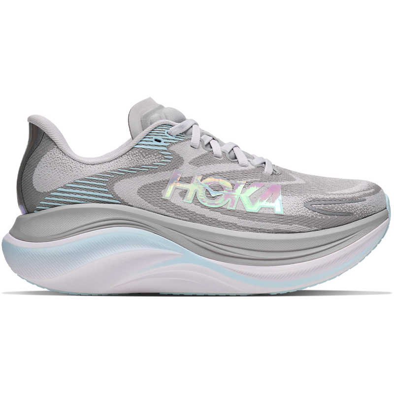 Hoka Women's Skyward X 2 in Stardust/Glimmering Blue