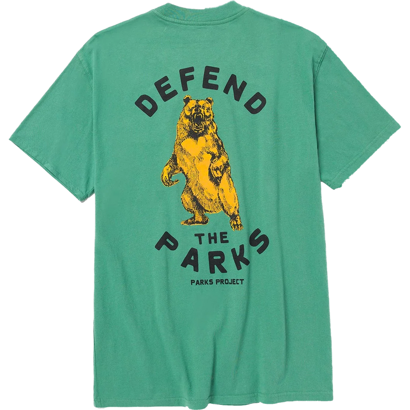 Defend The Parks Bear Pocket Tee, Parks Project Defend The Parks Bear Pocket Tee in Sage