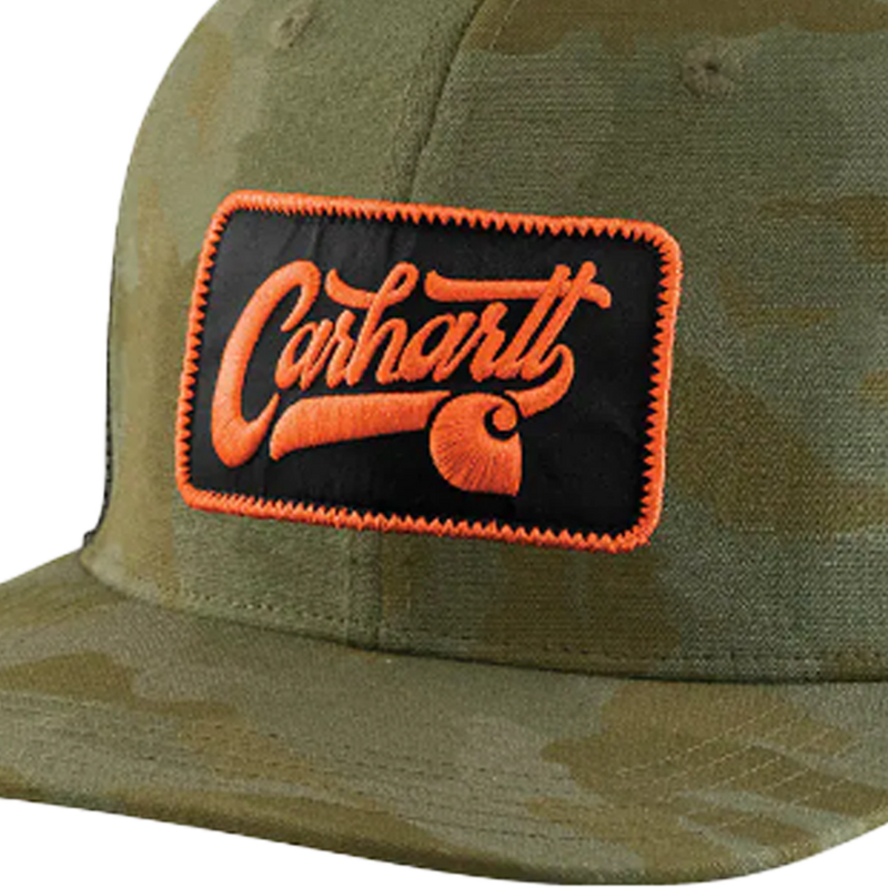 Ripstop Mesh Back Camo Cap, Carthartt Ripstop Mesh Back Camo Cap Patch