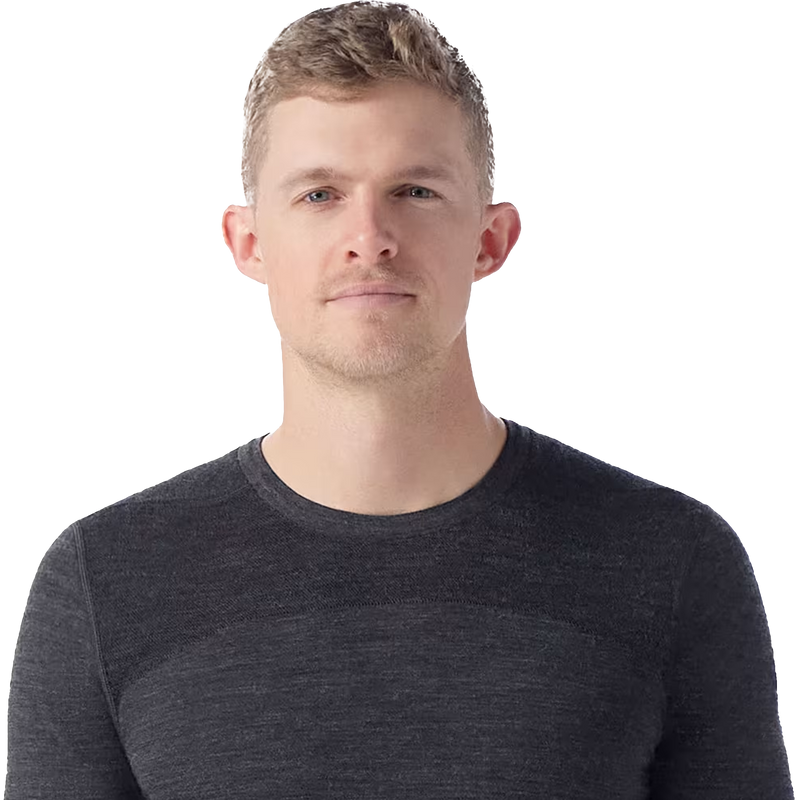 Men's Intraknit Thermal Merino Base Layer Crew, Smartwool Intraknit Thermal Merino Base Layer Crew Collar