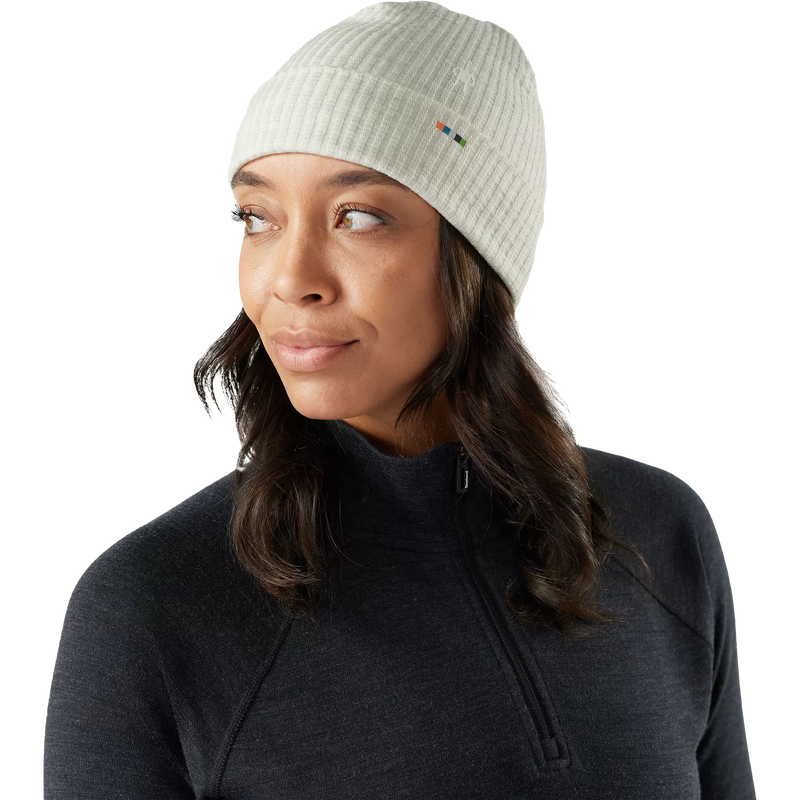 Thermal Merino Rib Beanie, Smartwool Thermal Merino Rib Beanie on model