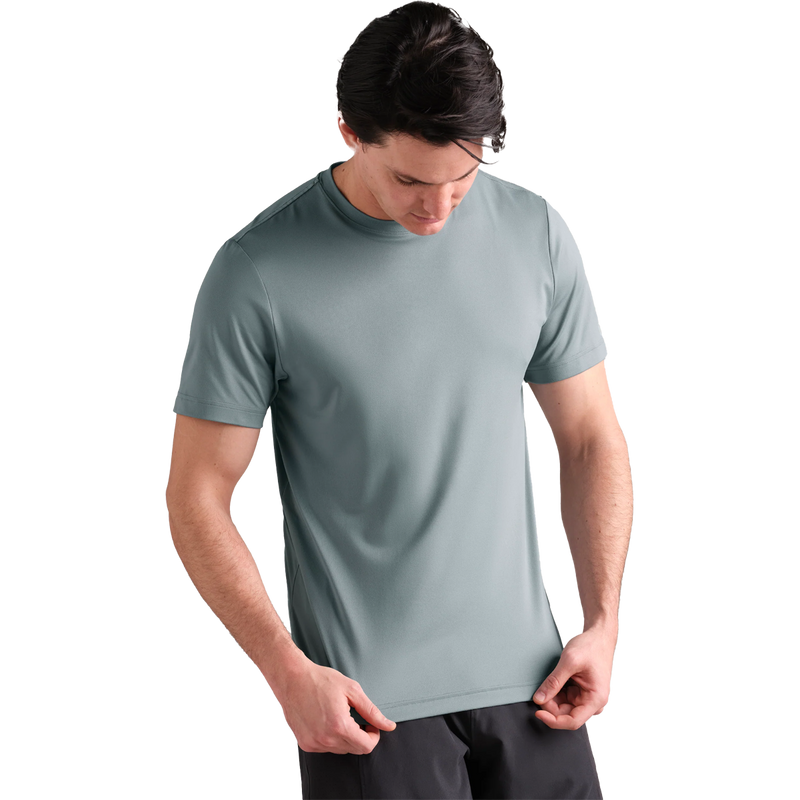Men's Backspin Tee, Rhone Men's Backspin Tee Front