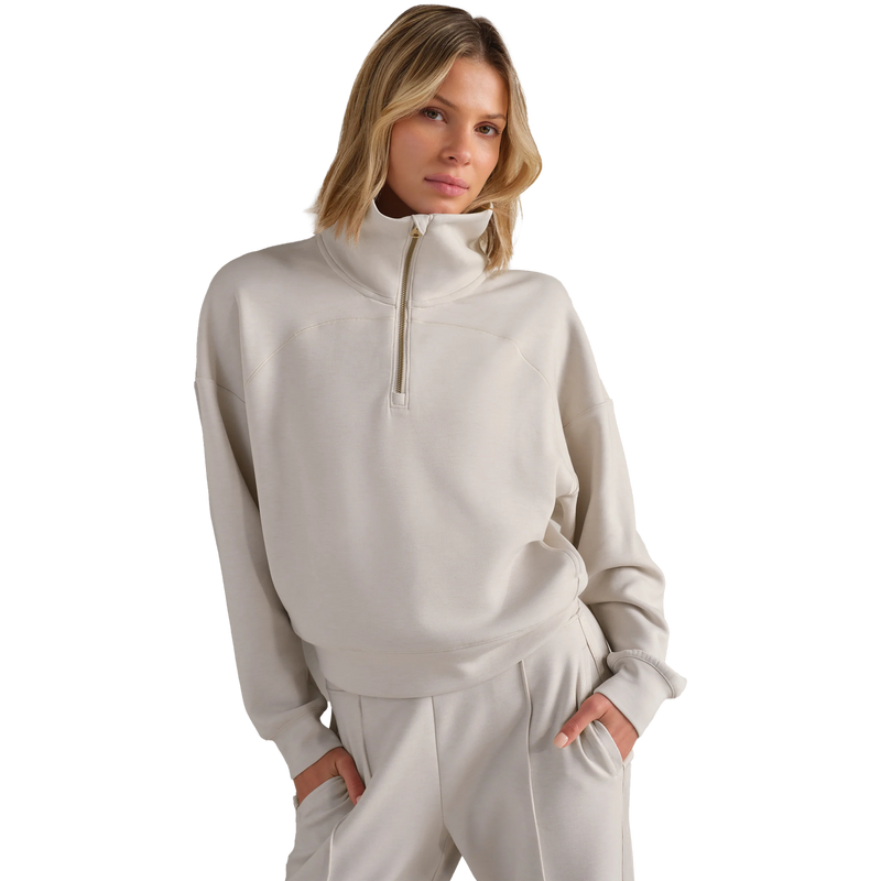 Women's DreamGlow 1/2 Zip, Rhone Women's DreamGlow 1/2 Zip Front