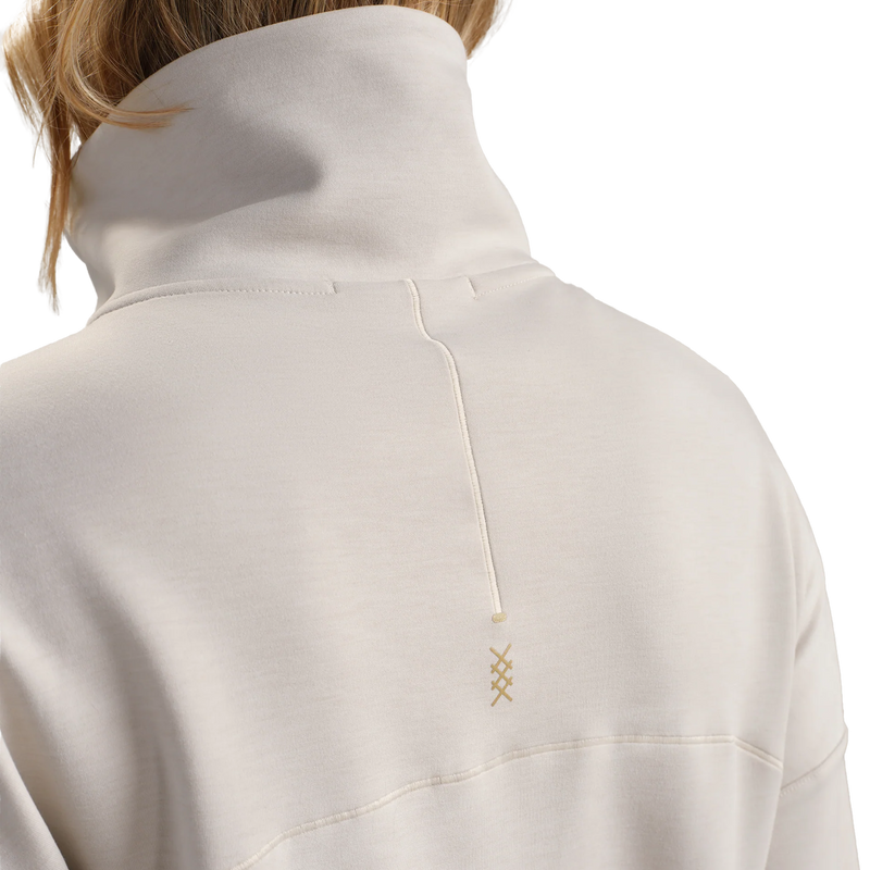 Women's DreamGlow 1/2 Zip, Rhone Women's DreamGlow 1/2 Zip Back Logo