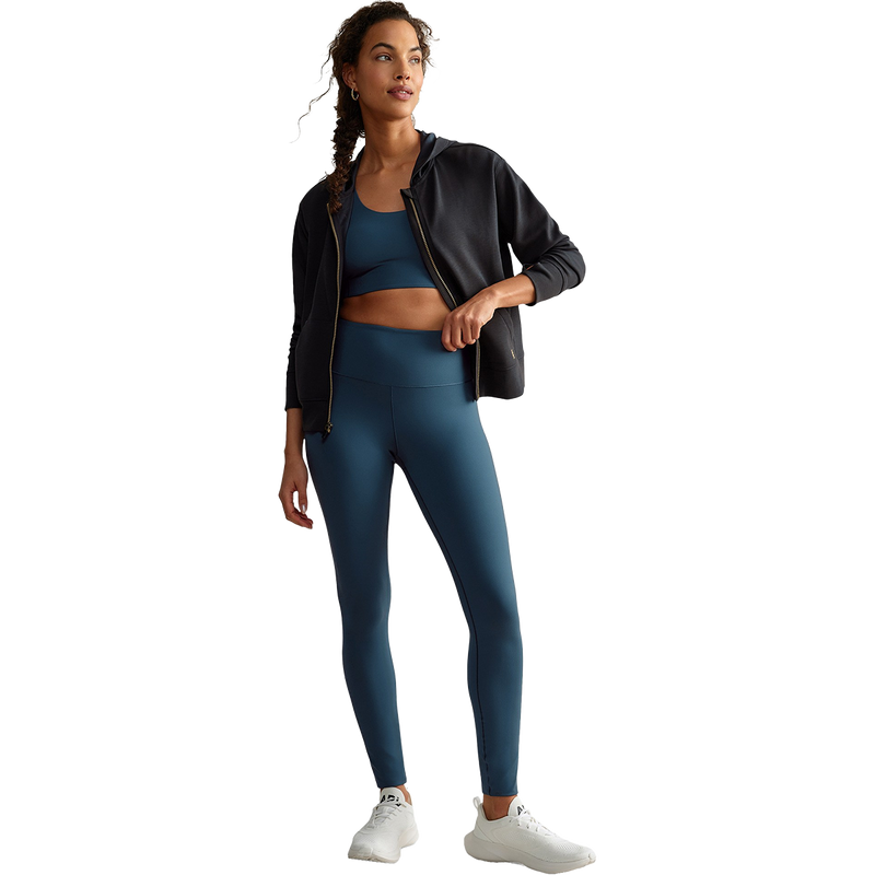 Women's Revive 7/8 Legging, Rhone Women's Revive 7/8 Legging in Blue Orion front