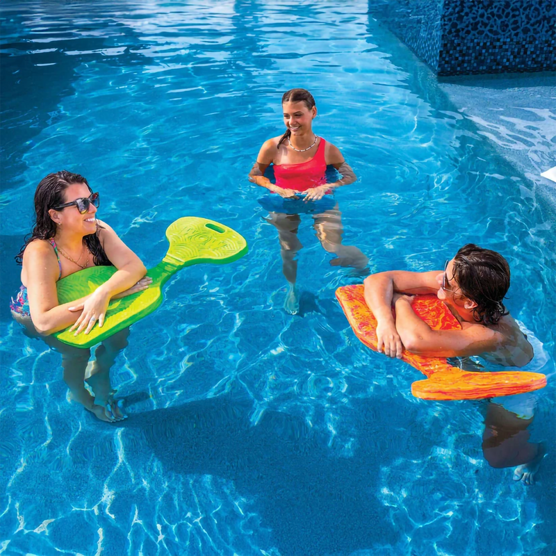 Vacation Mode Saddle, WOW Water Sports Vacation Mode Saddle with models in pool