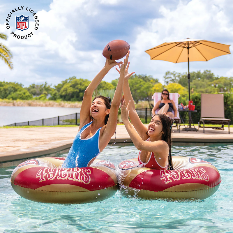 San Francisco 49ers Ring Pool Float, Big Mouth San Francisco 49ers Ring Pool Float Lifestyle