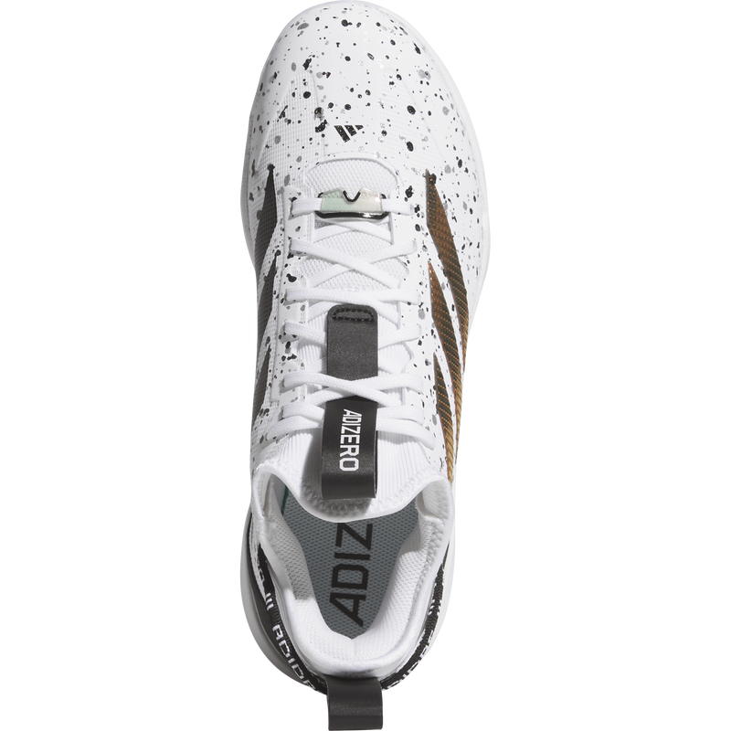 Adizero Impact TPU BSB 2.0 SHD, Adidas Adizero Impact TPU BSB 2.0 SHD in White/Gold top