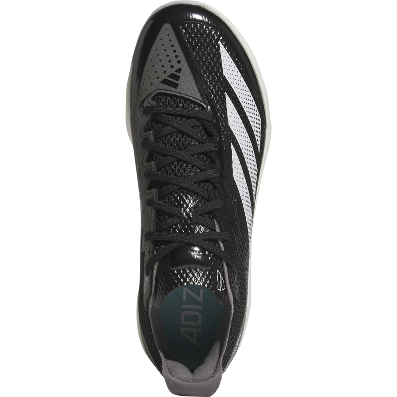 Adizero Electric 2.0 TPU, Adidas Electric 2.0 TPU Baseball Cleats in Black/White top