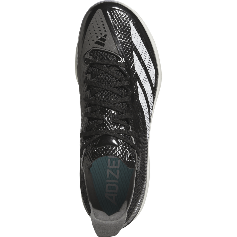 Electric 2.0 Metal Baseball cleats, Adidas Electric 2.0 Metal Baseball cleats in Black/White top