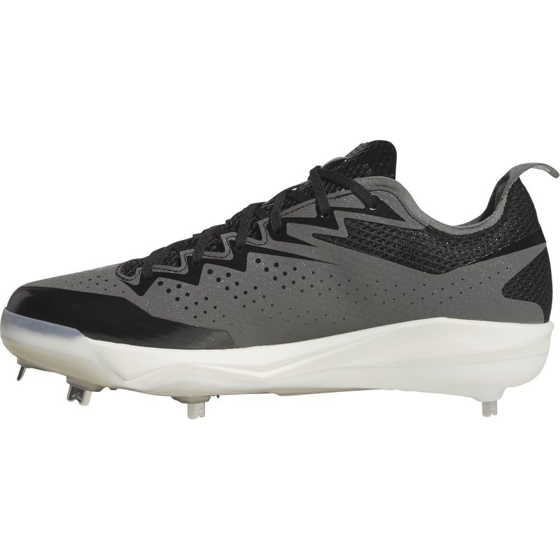 Electric 2.0 Metal Baseball cleats, Adidas Electric 2.0 Metal Baseball cleats in Black/White inside right