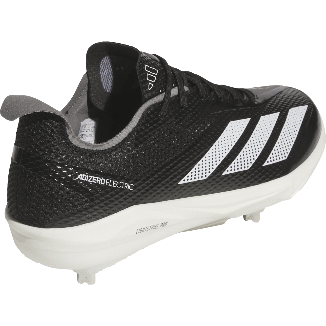 Electric 2.0 Metal Baseball cleats alternate view
