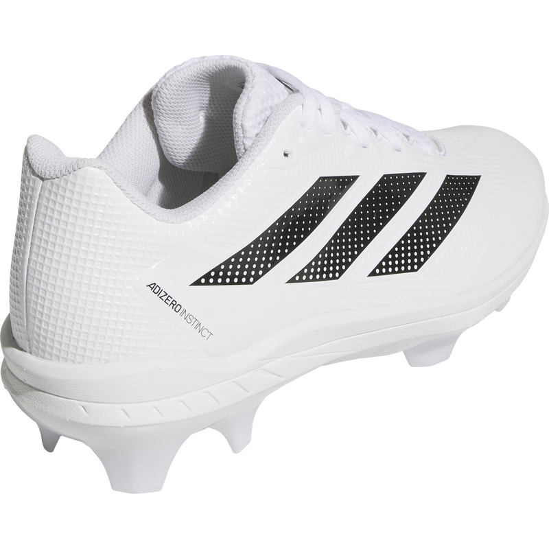 Women's Instinct 2.0 TPU TD, Adidas Women's Impact 2.0 TPU TD in White/Black right rear