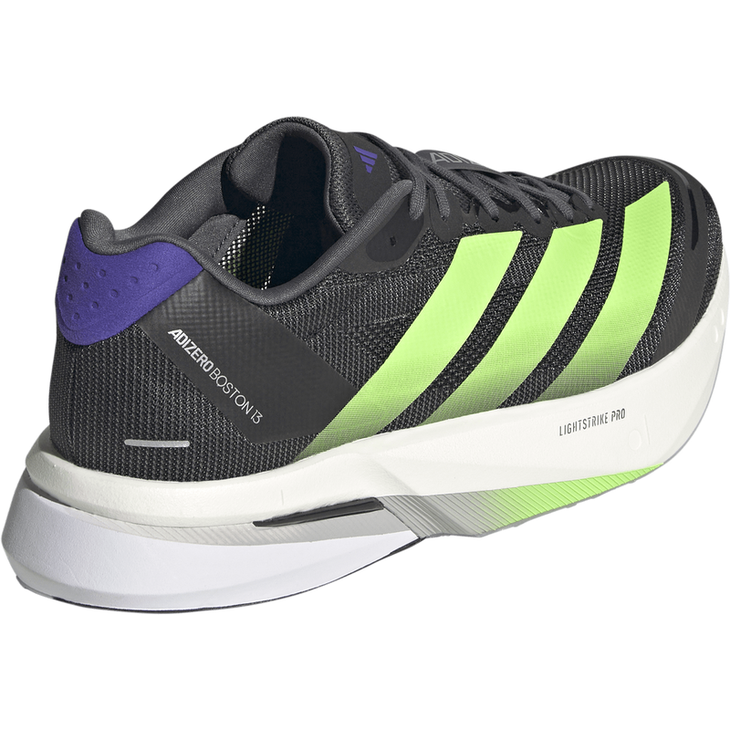 Men's Adizero Boston 13, Adidas Men's Adizero Boston 13 3/4 heel