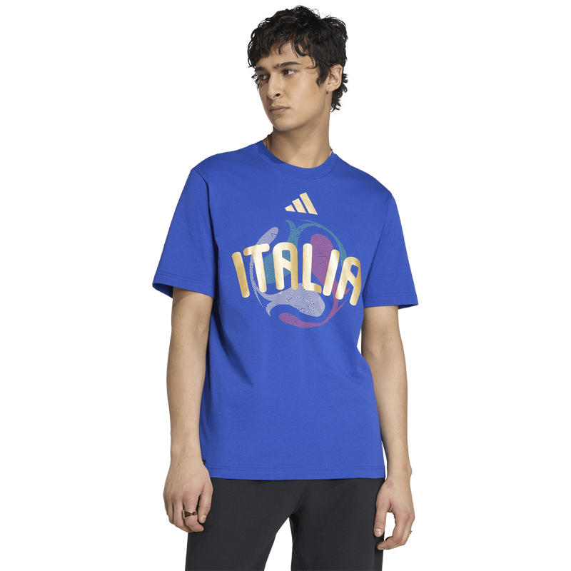 Men's FIFA World Cup 26 Italy T-Shirt, Adidas FIFA World Cup 26™ Italy T-Shirt front on model