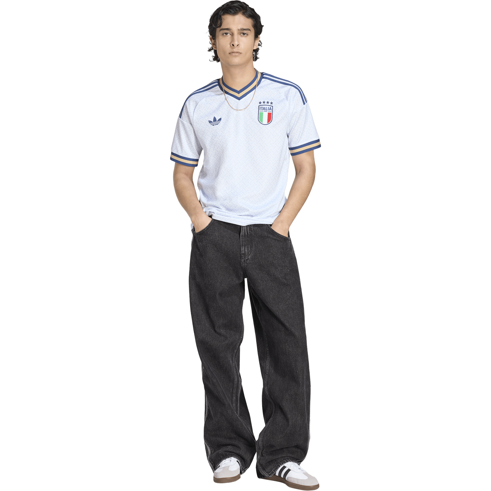 Italy FIGC Away Authentic Jersey alternate view