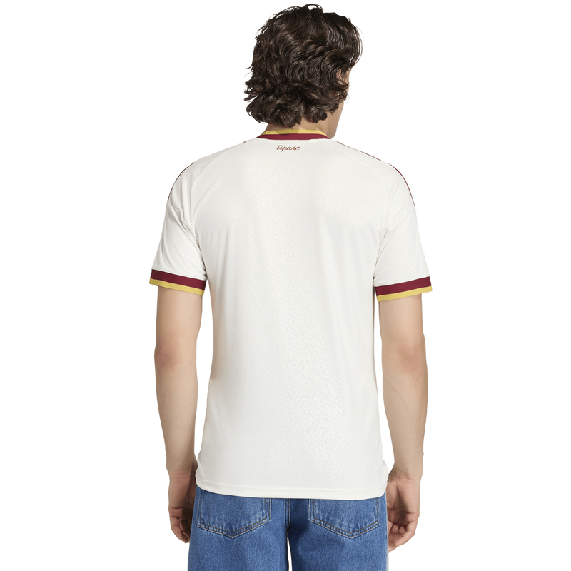 Spain RFEF Away Authentic Jersey, Adidas Spain RFEF Away Authentic Jersey back