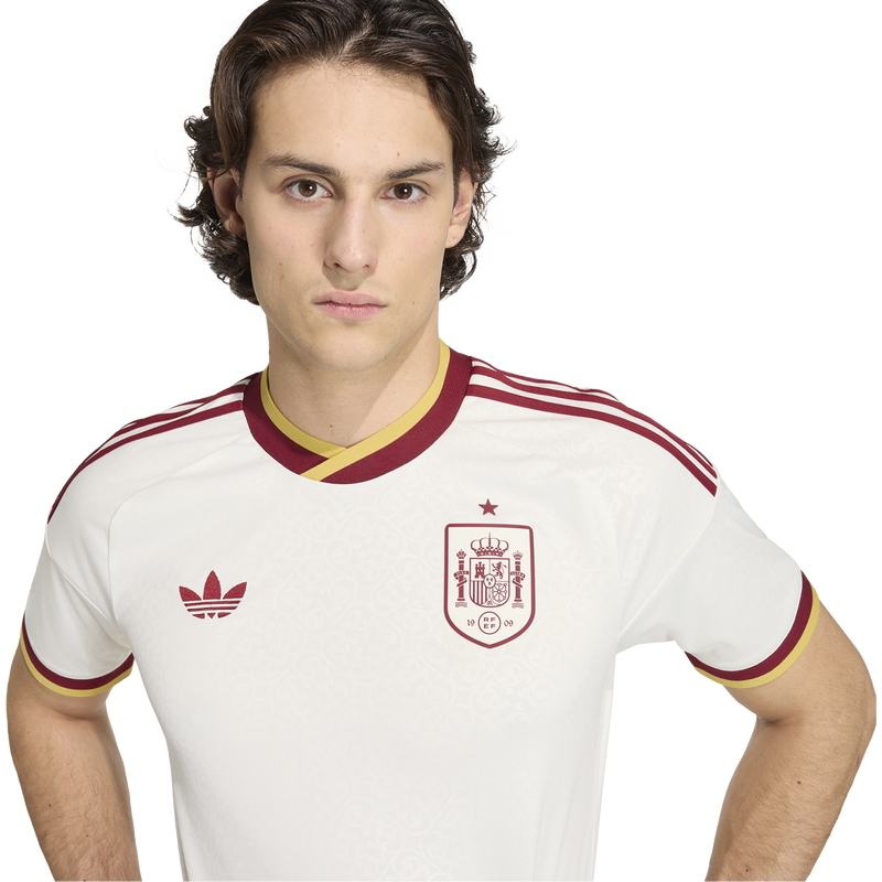 Spain RFEF Away Authentic Jersey, Adidas Spain RFEF Away Authentic Jersey RFEF logo