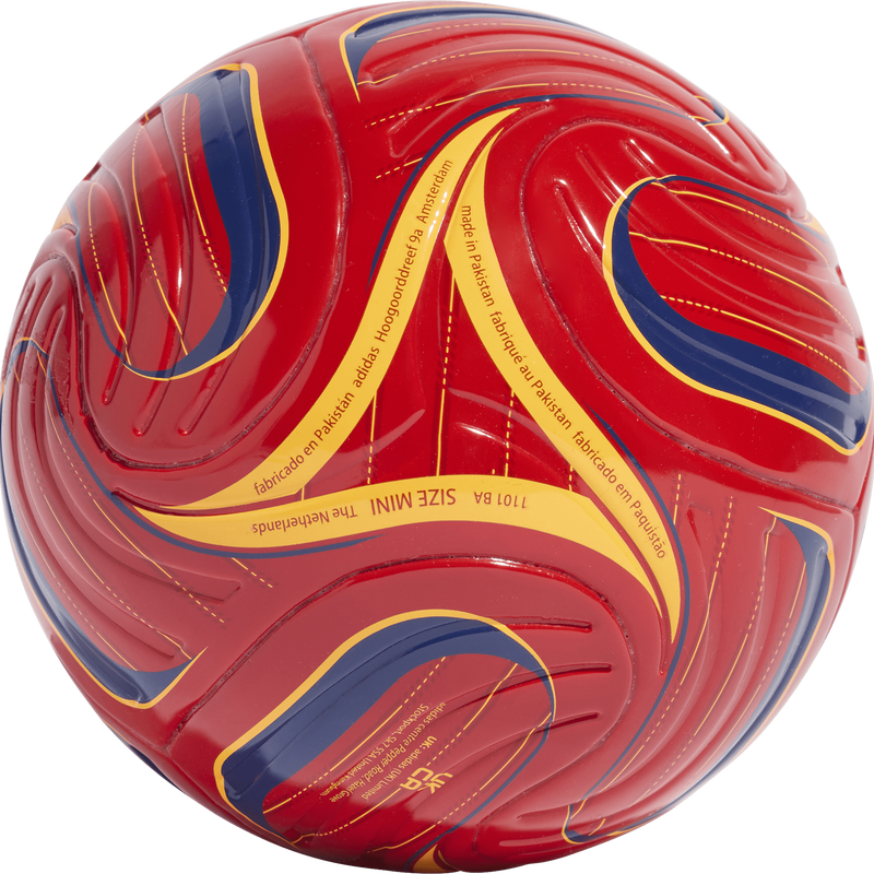 Spain RFEF Mini Home, Adidas Spain RFEF Mini Home in Vivid Red/Red/Yellow