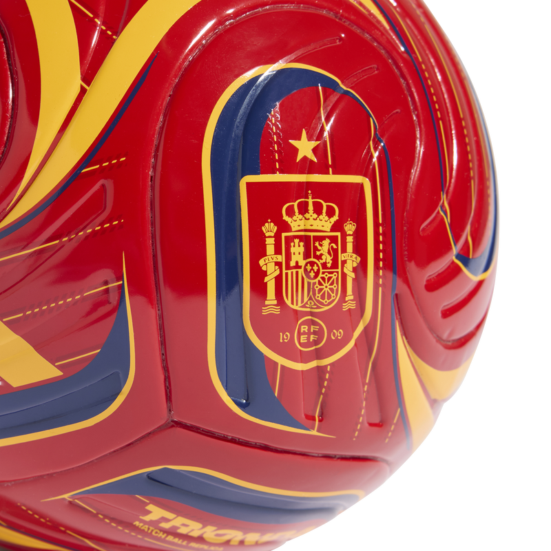 Spain RFEF Mini Home, Adidas Spain RFEF Mini Home in Vivid Red/Red/Yellow