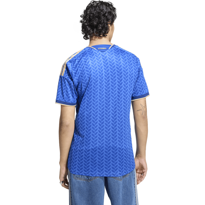 Italy FIGC Home Replica Jersey, Adidas Italy FIGC Home Replica Jersey in Bold Blue back