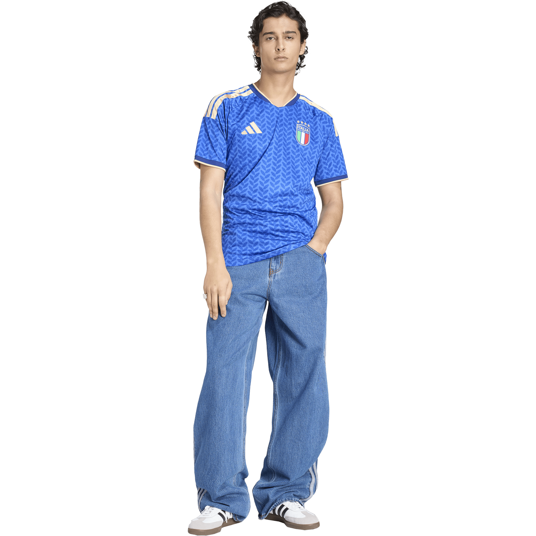 Italy FIGC Home Replica Jersey alternate view