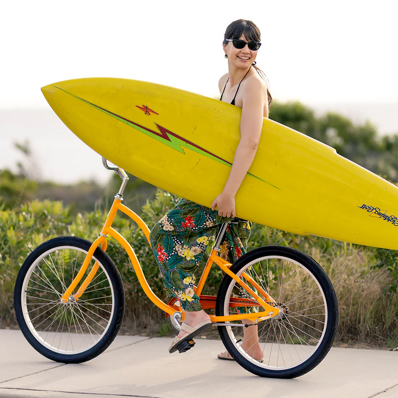 June 7 LS, Tuesday bikes lifestyle photo 1 model on bike