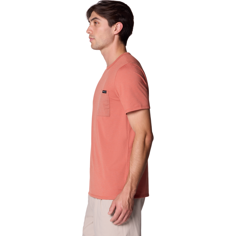 Men's Low Exposure Short Sleeve Shirt, Mountain Hardwear Men's Low Exposure Short Sleeve Shirt in 640-Aspect left