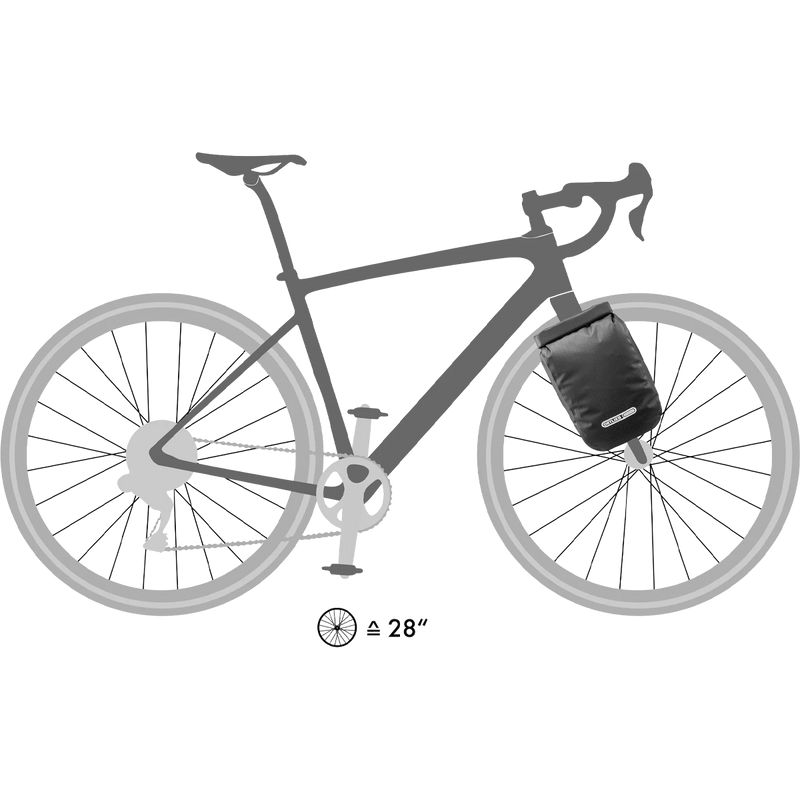 Fork-Pack, Ortlieb Fork-Pack sizing on bike