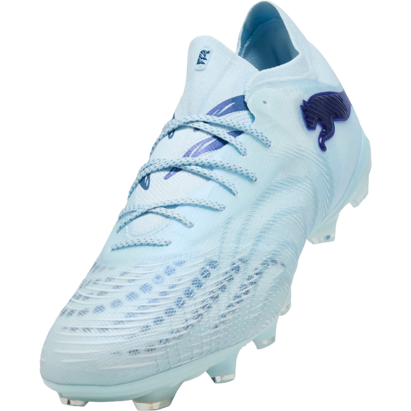 Future 9 Fusion FG/AG, Puma Future 9 Fusion FG/AG in 03-Icy Blue-Blue Jewel left toe