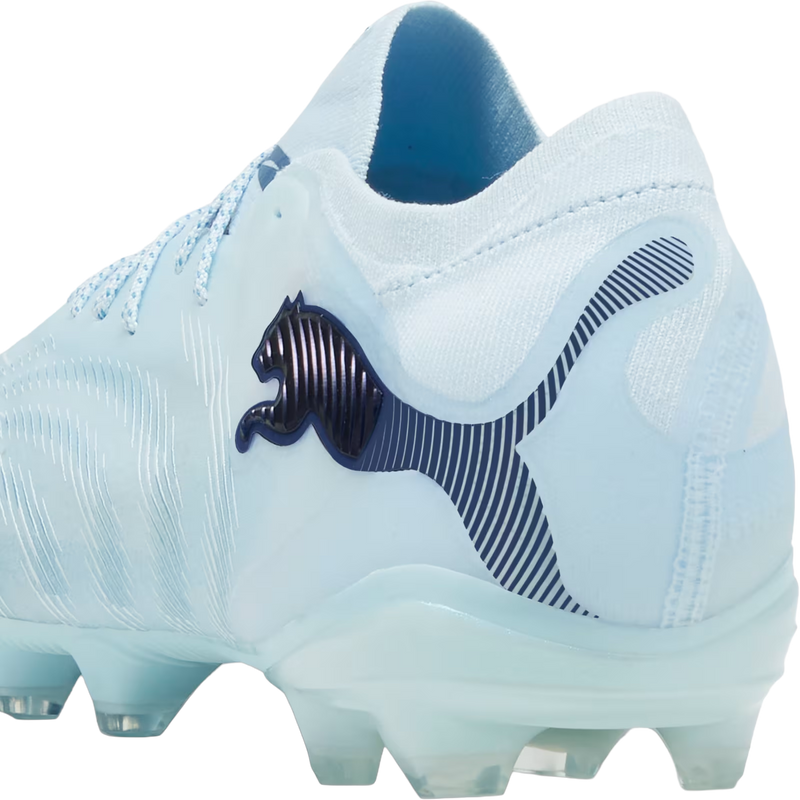 Future 9 Fusion FG/AG, Puma Future 9 Fusion FG/AG in 03-Icy Blue-Blue Jewel right profile heel