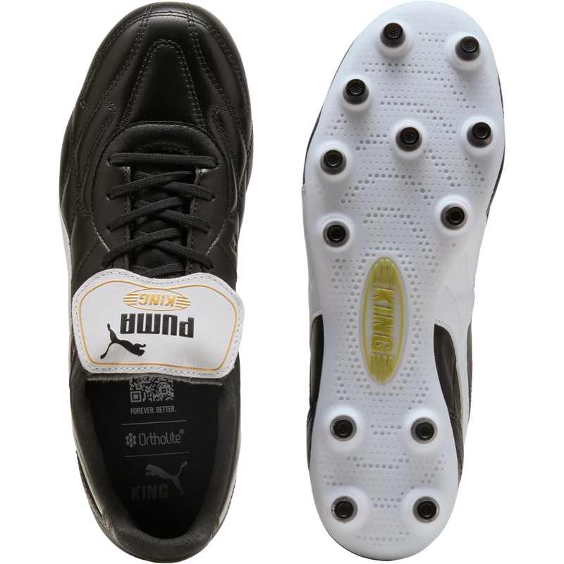 King Top FG/AG, Puma King Top FG/AG in 02-Puma Black/Puma White pair top and bottom
