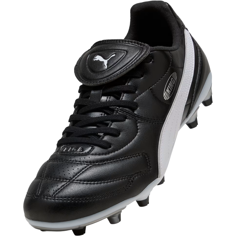 King Liga FG/AG, Puma King Liga FG/AG in 02-Black/Silver/White front left