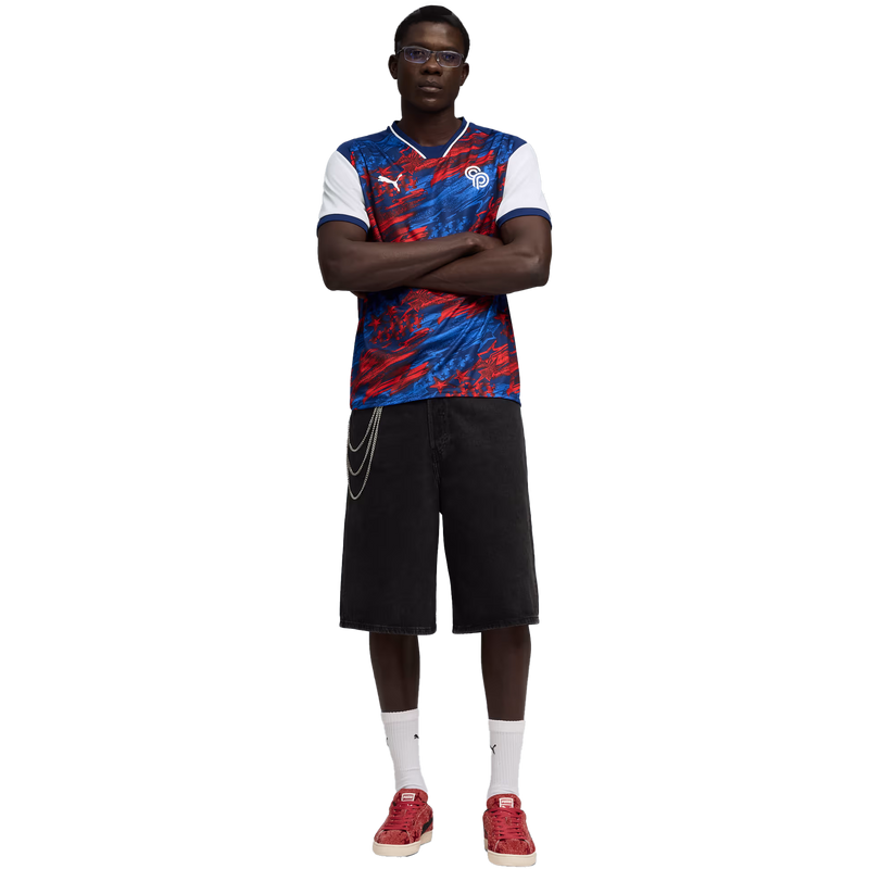 Men's Christian Pulisic 10 US Passion Jersey, Puma Men's Christian Pulisic 10 US Passion Jersey Full View