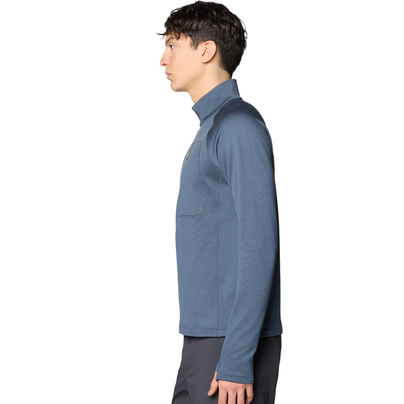 Men's Glacial Trail Half Zip, Mountain Hardwear Men's Glacial Trail Half Zip side