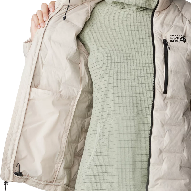 Women's Stretchdown Hoody, Mountain Hardwear Women's Stretchdown Hoody inner fabric