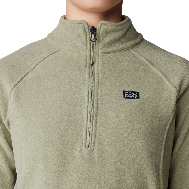 Women's Microchill 1/4 Zip Pullover, Mountain Hardwear Women's Microchill 1/4 Zip Pullover collar