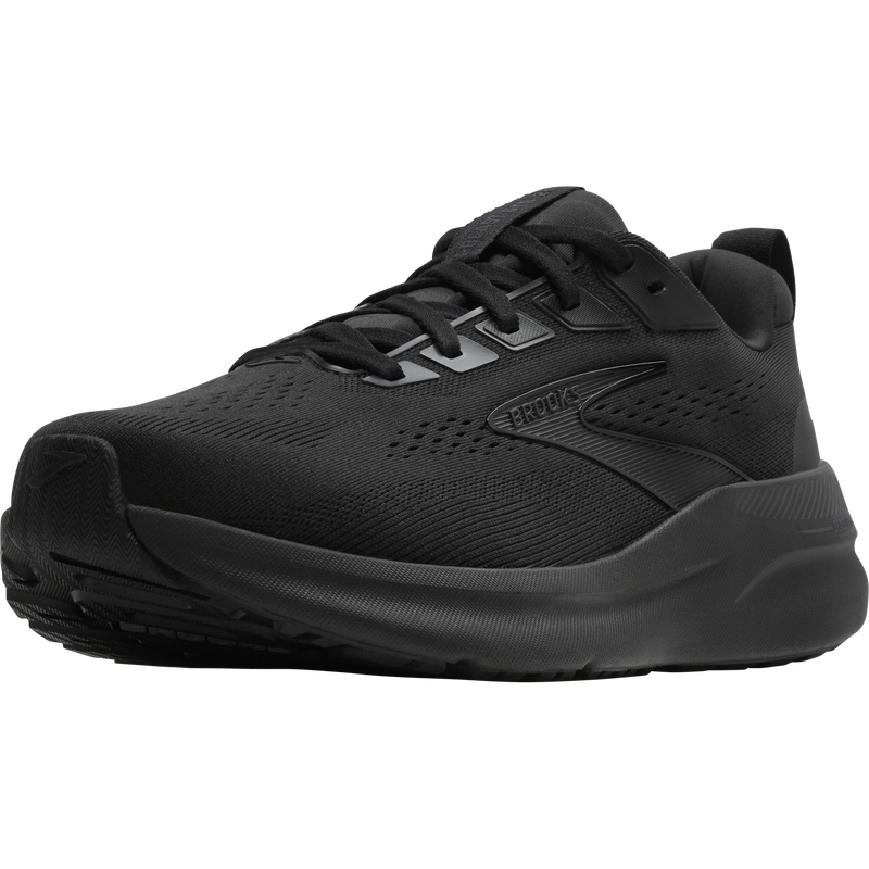 Men's Beast 26 Extra Wide, Brooks Men's Beast 26 in 076-Black/Black/Grey left front