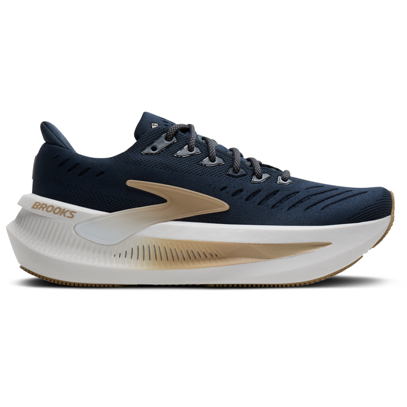 Brooks Men's Glycerin Max 2 in 485-Spellbound/Starfish/White right profile
