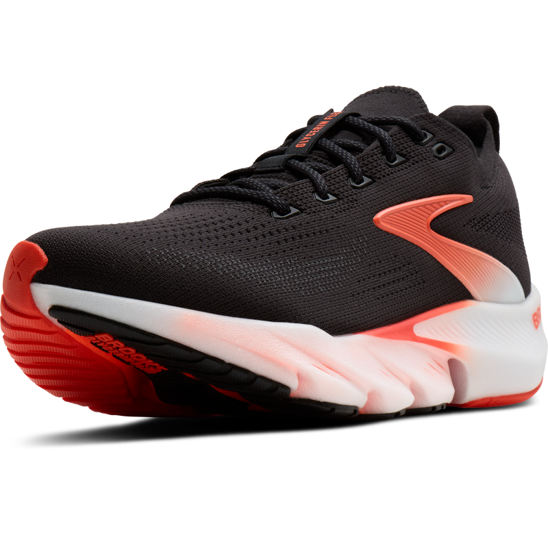Brooks Men's Glycerin Flex in 023-Black/Orange left front