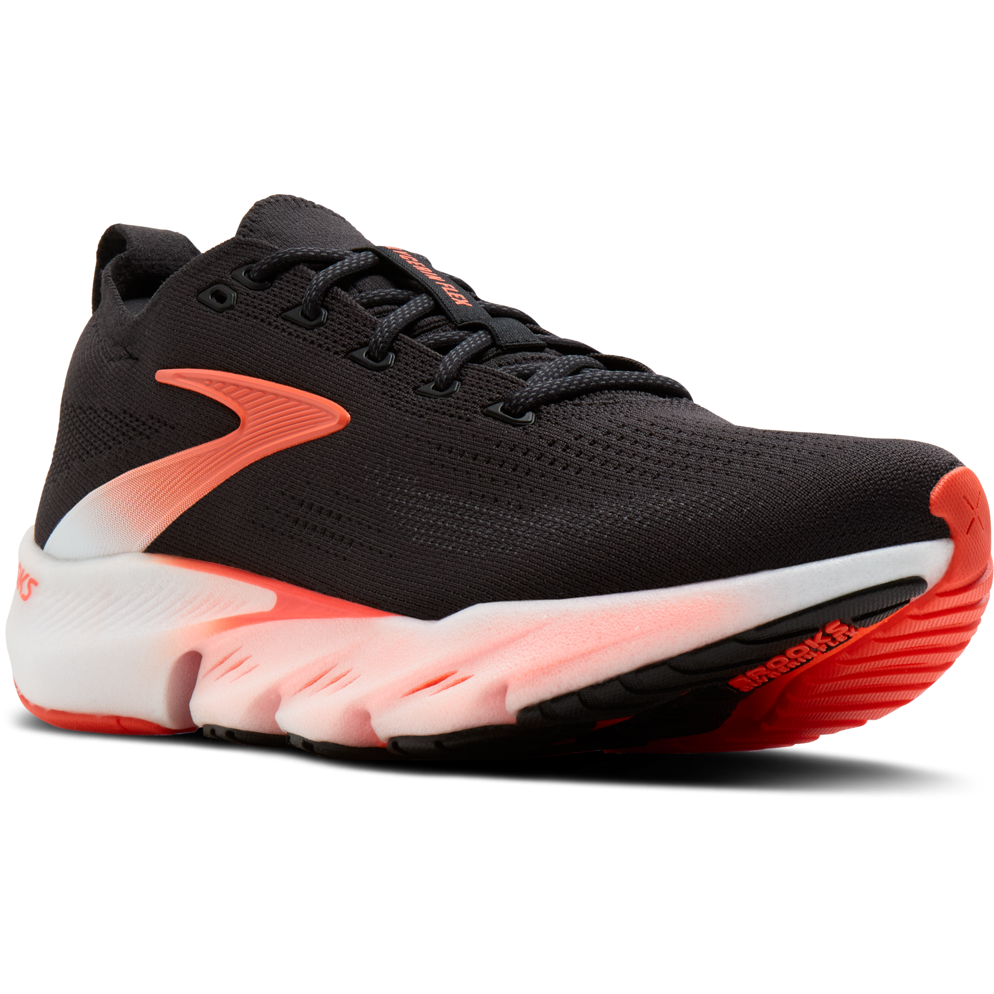 Brooks Men's Glycerin Flex in 023-Black/Orange right front
