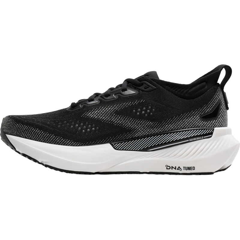 Men's Glycerin GTS 23, Brooks Glycerin GTS 23 in 090-Black/Grey/White right inside profile