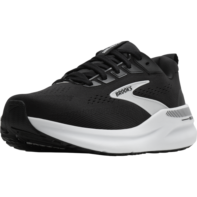 Women's Ariel 26 Wide, Brooks Women's Ariel 26 in090-Black/Grey/White left front