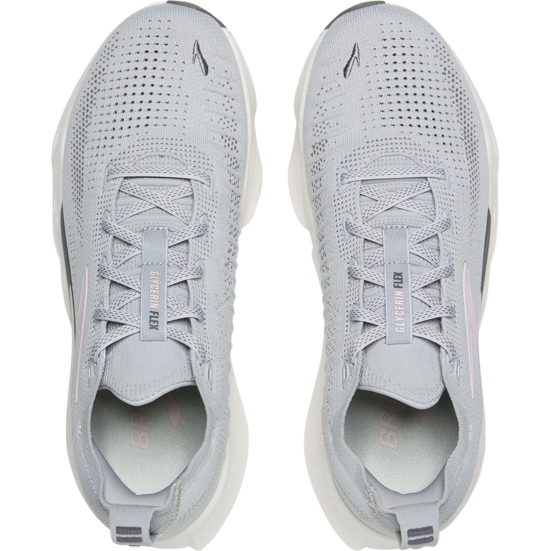 Women's Glycerin Flex, Brooks Women's Glycerin Flex in 062-Harbor Mist/Poppy Seed pair top