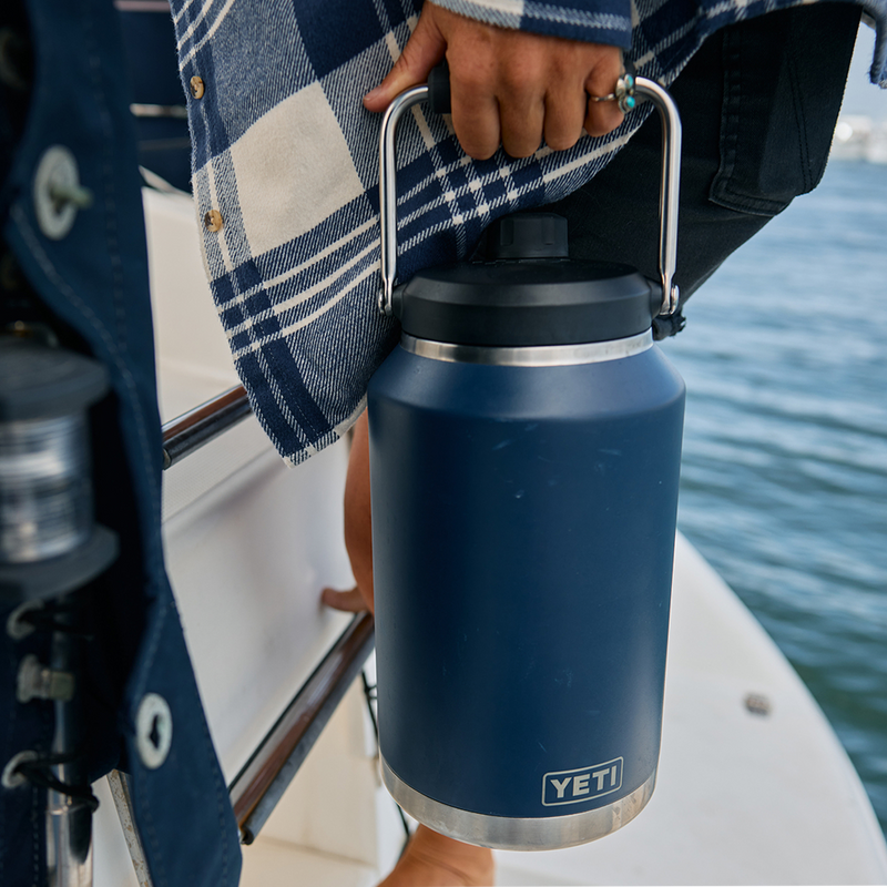 Rambler One Gallon Jug 2.0, Yeti Rambler One Gallon Jug 2.0 in hand