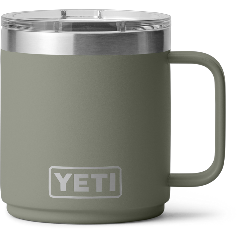Yeti Rambler 10 oz Ceramic Lining Mug Pampa Green